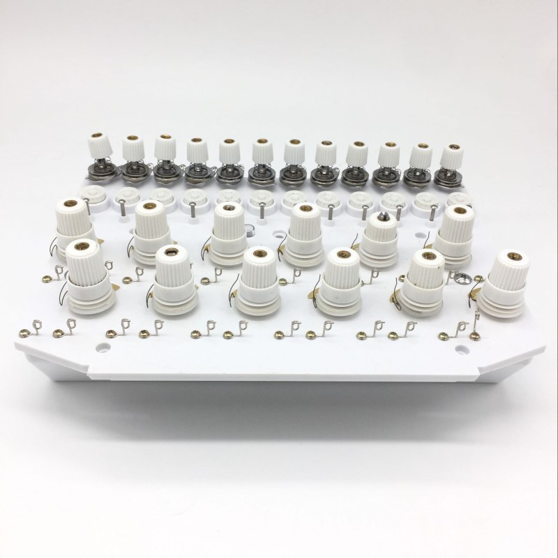 

Good Quality Tajima and Chinese embroidery machine parts plastic tension head with back cover tension post 12 needles