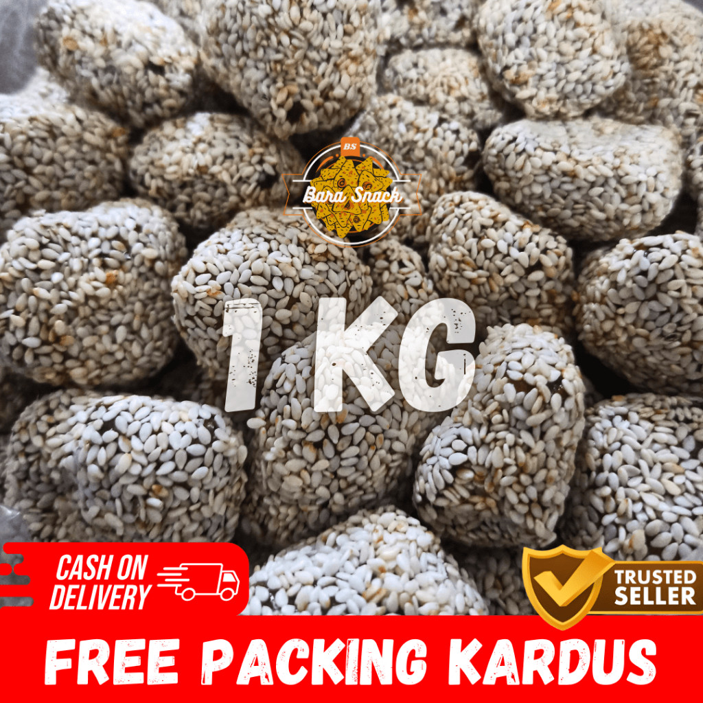 

[ 1KG ] Kue Manco Wijen Asli Premium Khas Trenggalek / Camilan Snack Kiloan Murah -K