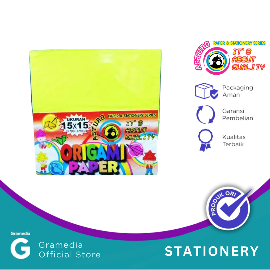 

Origami Paper Asturo 15 X 15 Cm 50 Sheets