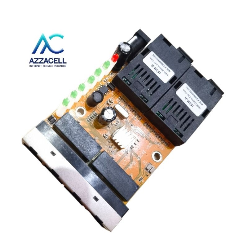 2F4E v3 Support POE media converter 2fo 4lan a b htb port LAN fast Ethernet board kuning 5v - 24v po