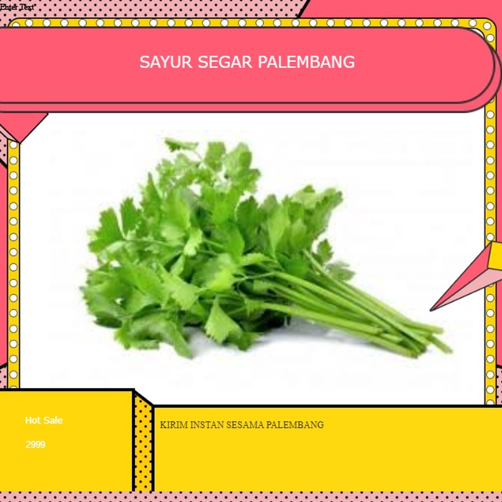 

Daun Sop Seledri - Sayur Palembang