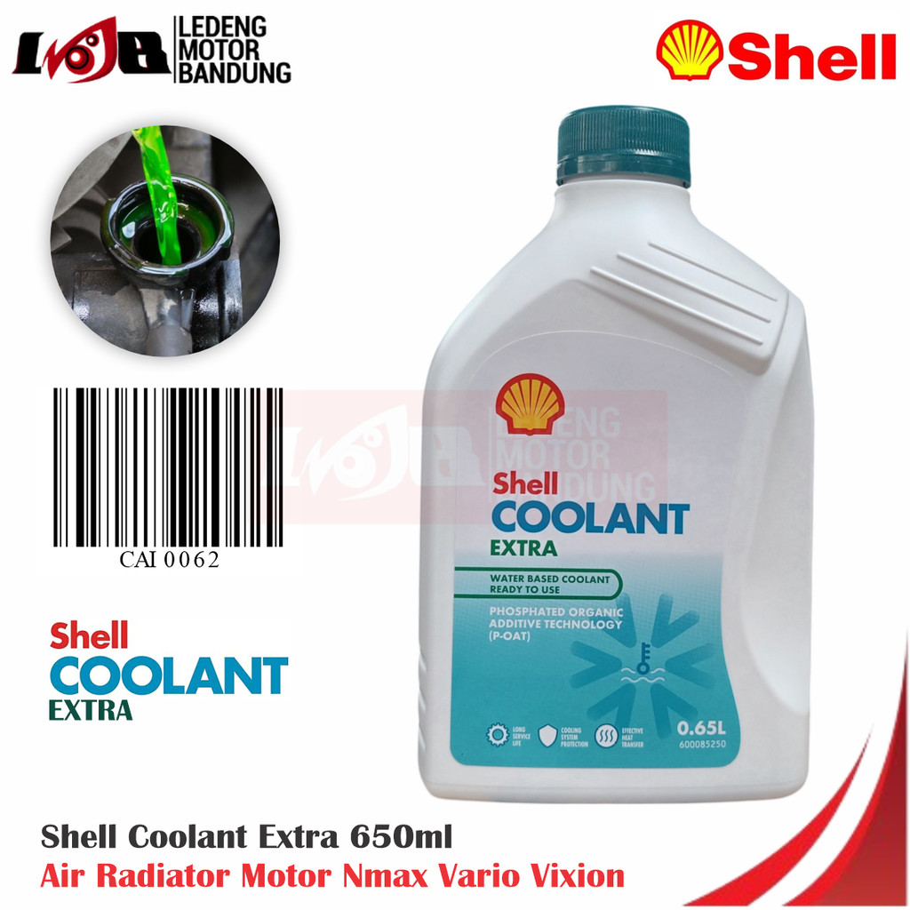 Shell Coolant Extra Longlife 650ml Air Radiator Water Based Motor Nmax Vario PCX ADV