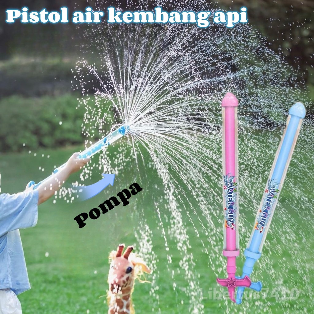Pistol Air Mainan Anak-anak/mainan pistol air pompa/Pistol air kembang api/semprotan air berputar/Pi
