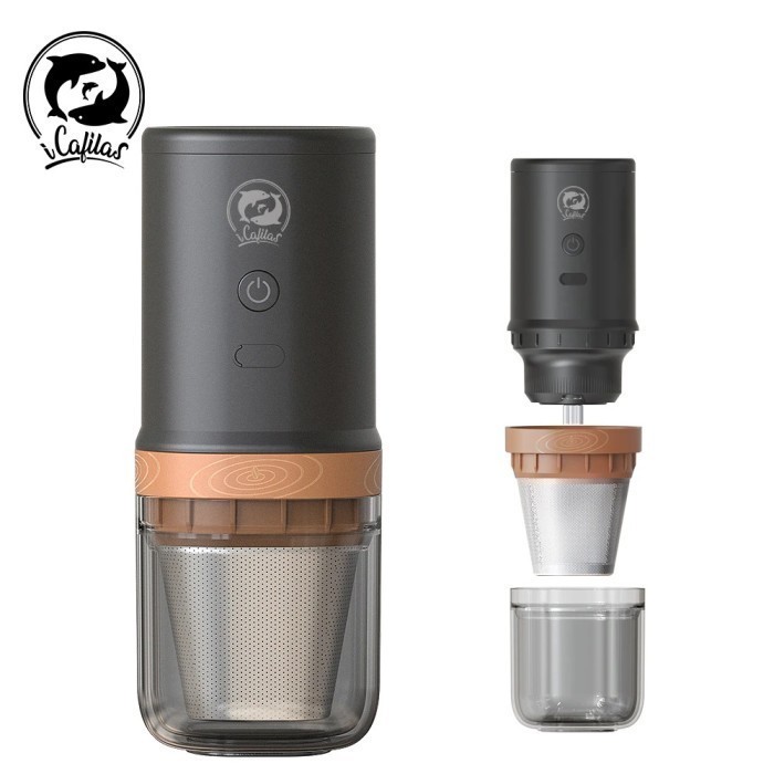 iCafilas Grinder Kopi Elektrik Grinder V60 Coffee Maker Portable