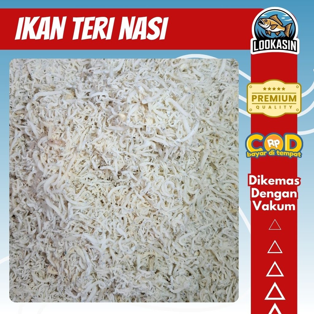 

Teri Nasi Halus 250gr – Teri Asin Kering Gurih | Cocok untuk Sambal Teri & Lauk