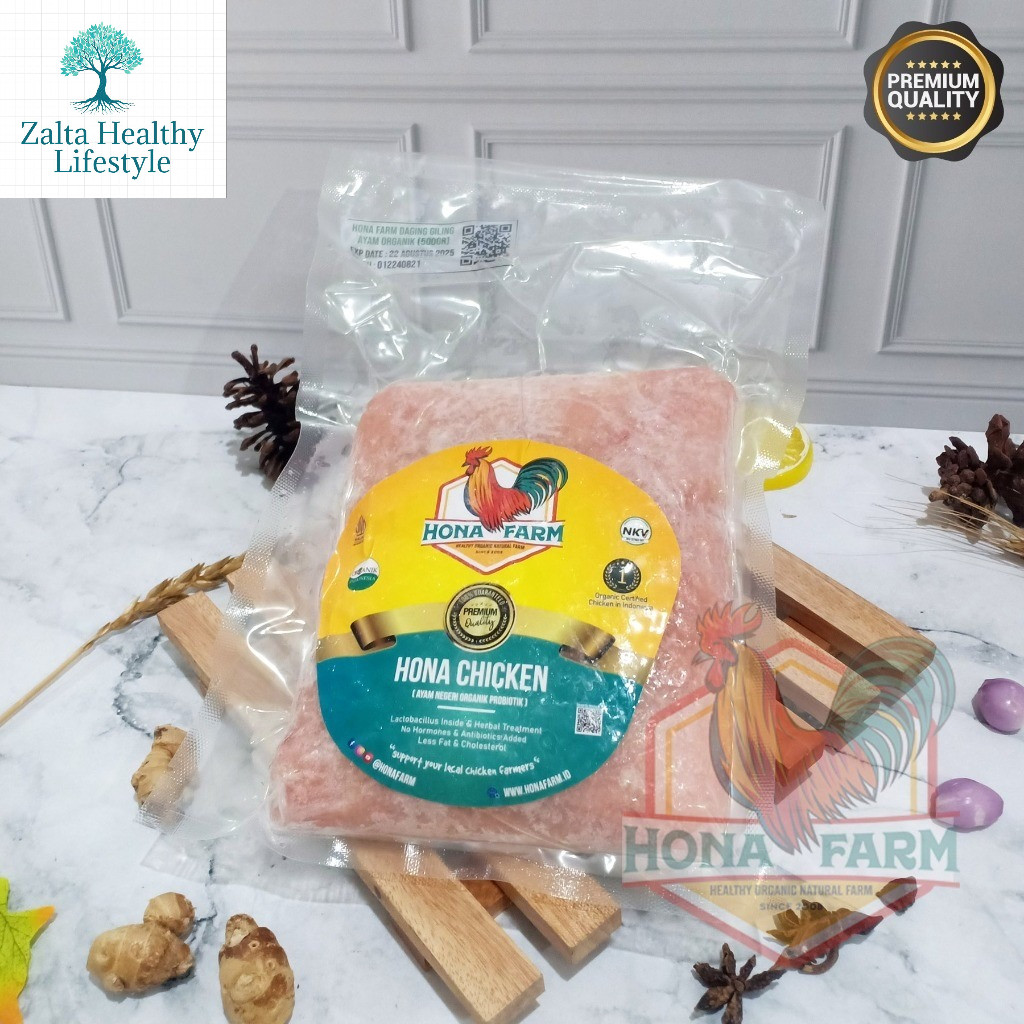 

ORGANIK Daging Giling Ayam Organik Probiotik 500gr Alami Sehat