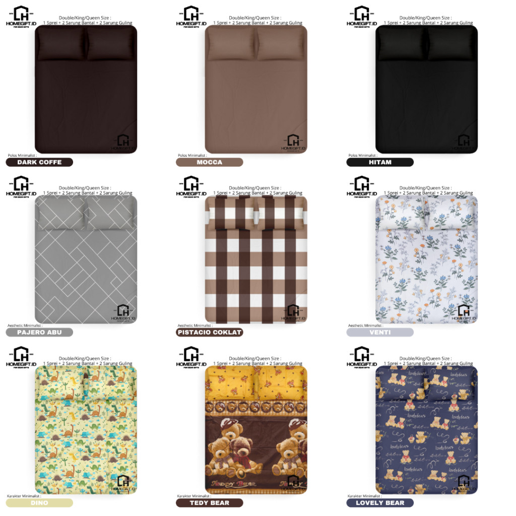 Sprei 150x200 - sprei aesthetic 150x200 - sprei saja