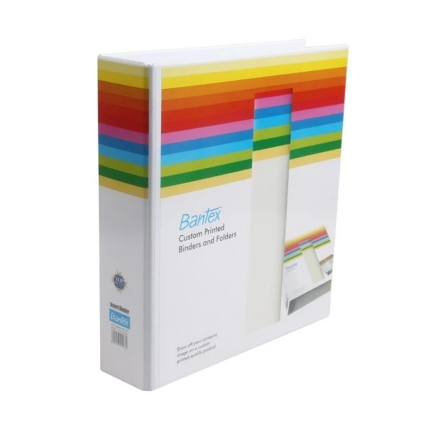 

ordner bantex insert ring binder 2 ring a4 white 8552-07 putih 52mm