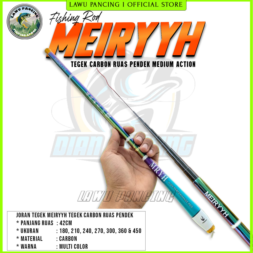 JORAN PANCING TEGEK MEIRYYH MEDIUM MATERIAL CARBON RUAS PENDEK