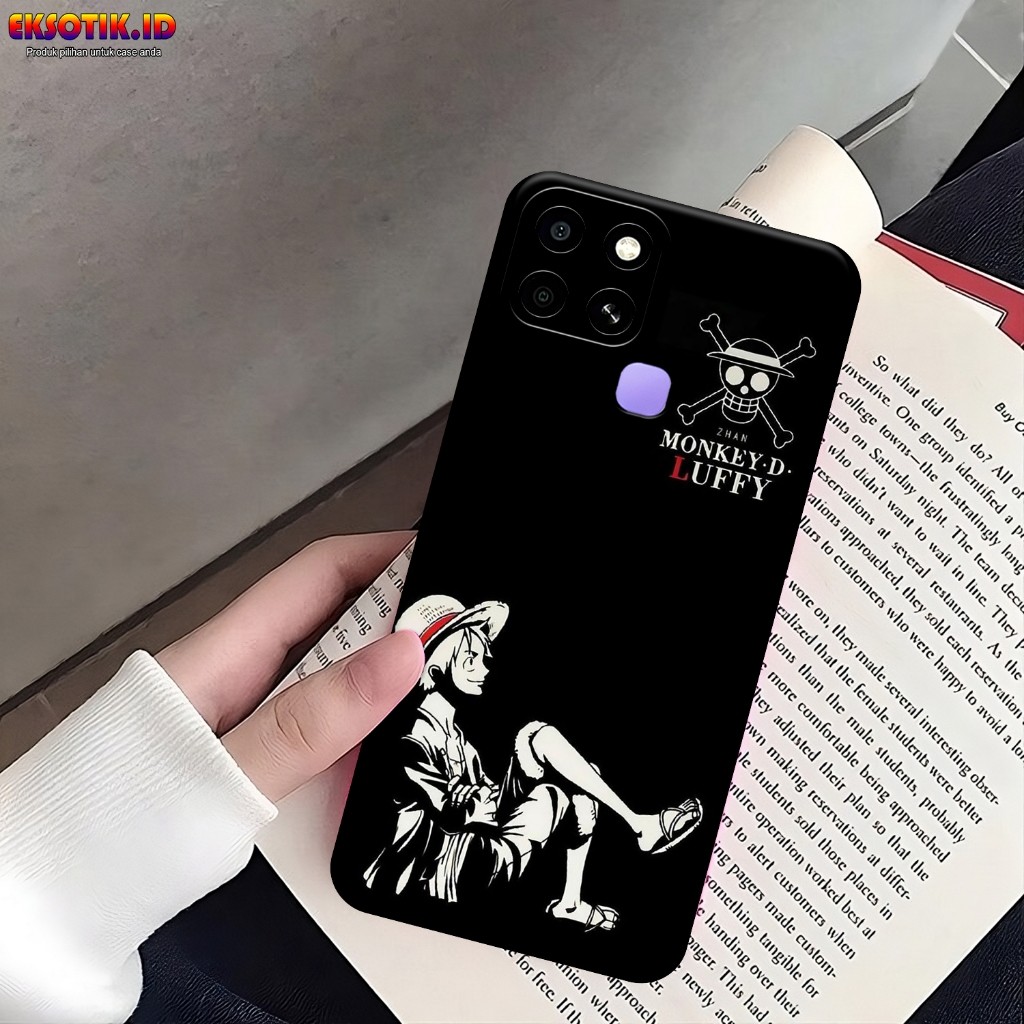 Case INFINIX SMART 6 -  - Casing INFINIX SMART 6 - Case LUFFY - Skin Handphone - Silikon INFINIX SMA