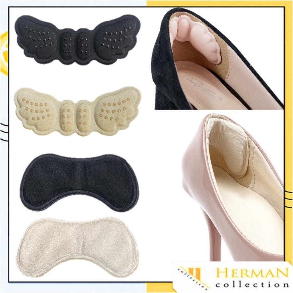 INSTANT COD MEDAN Insole Sepatu Wanita Kebesaran Alas Sepatu Tumit Anti Lecet Sol Sepatu Untul Kaki 