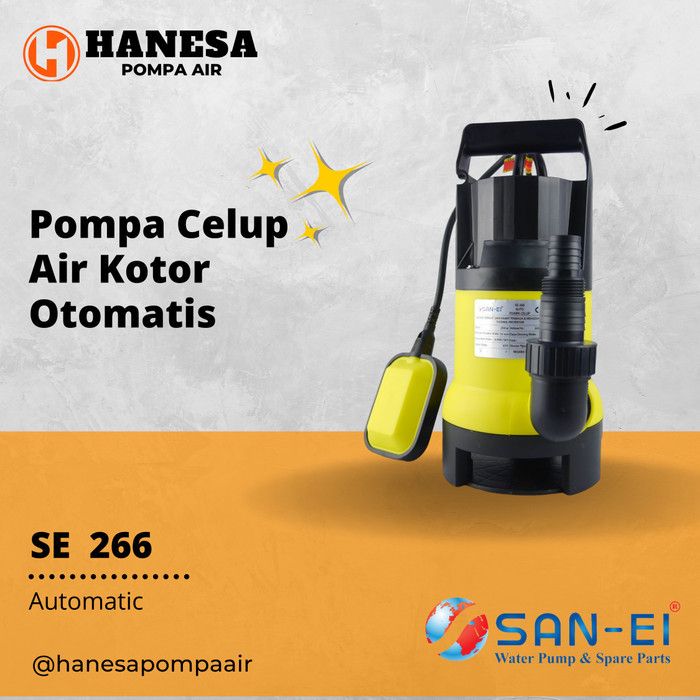 SAN EI SE 266 Pompa Celup Air Kotor Otomatis