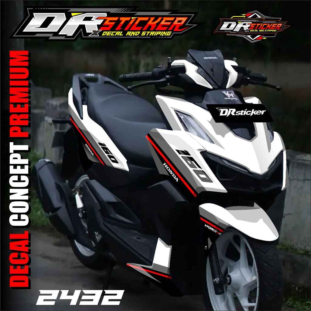 Decal HONDA VARIO 160 full body Full Blok Decal VARIO 160 DECAL DESIGN NEW