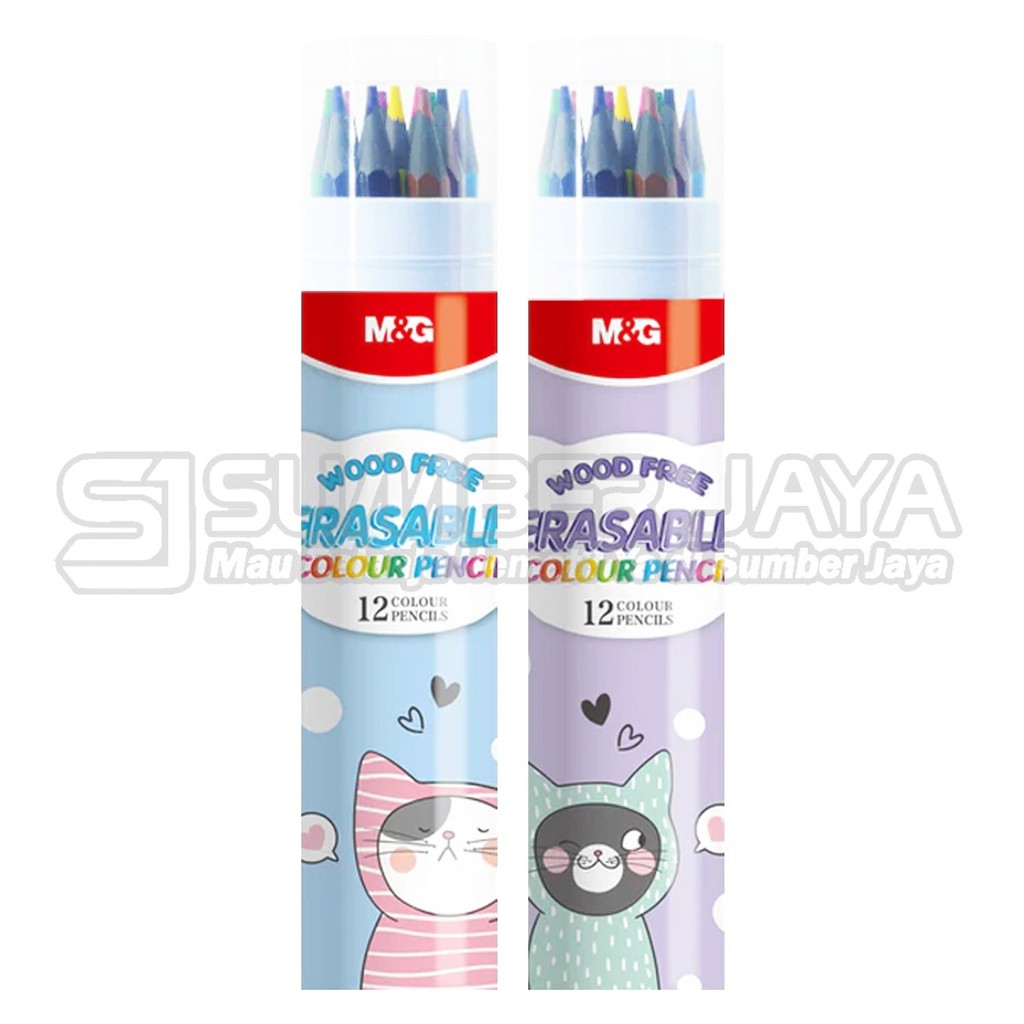 

Pensil Warna M&G AWPQ0524/AWPQ0525/AWPQ0526/AWPQ0527 Alat Melukis Erasable Bisa Dihapus 12/18/24 Warna