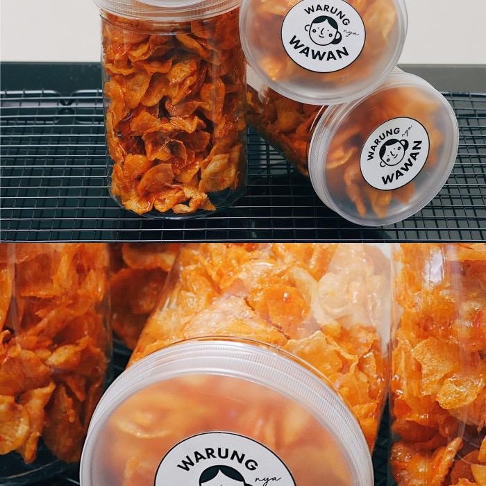 

Kripik kentang khas warungnya wawan[Terlaris]