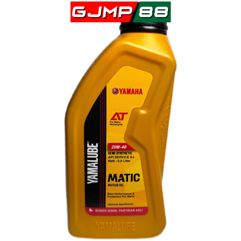 Oli Yamalube Matic 800ml  Oli Mesin Motor Matic Yamaha Oli Mesin Matic Yamalube 800ml