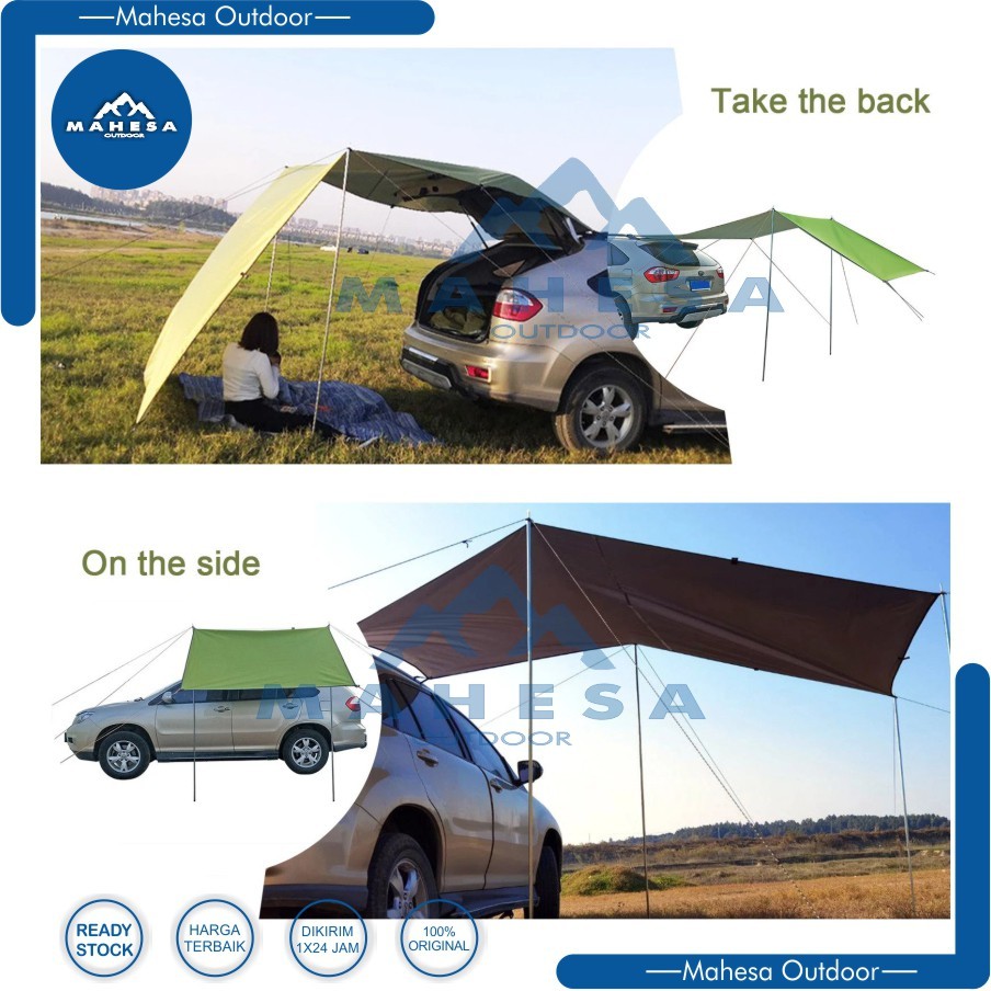 Paket DIY Awning Tenda Mobil Car Campervan Overlander Offroad Camping Campervan Mahesa Outdoor