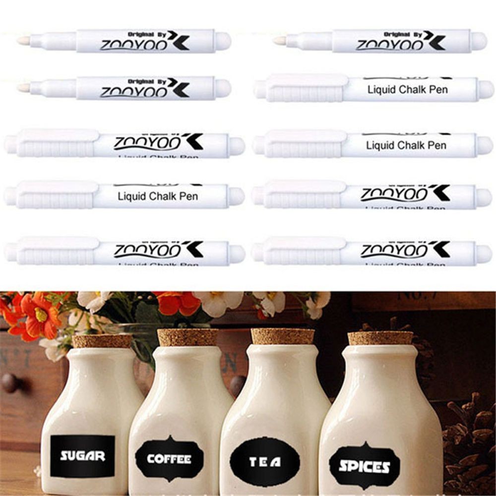 

Cup Decorative Erasable Chalkboard Pen Removable Office Supplies Dustless Chalk Blackboard Pen Liquid Chalk Pen Marker Pen