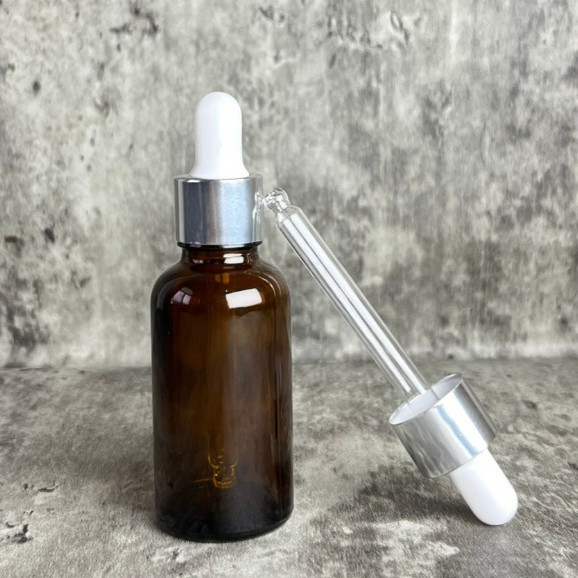 Botol Pipet Kaca 30ml Serum Amber / Kaca