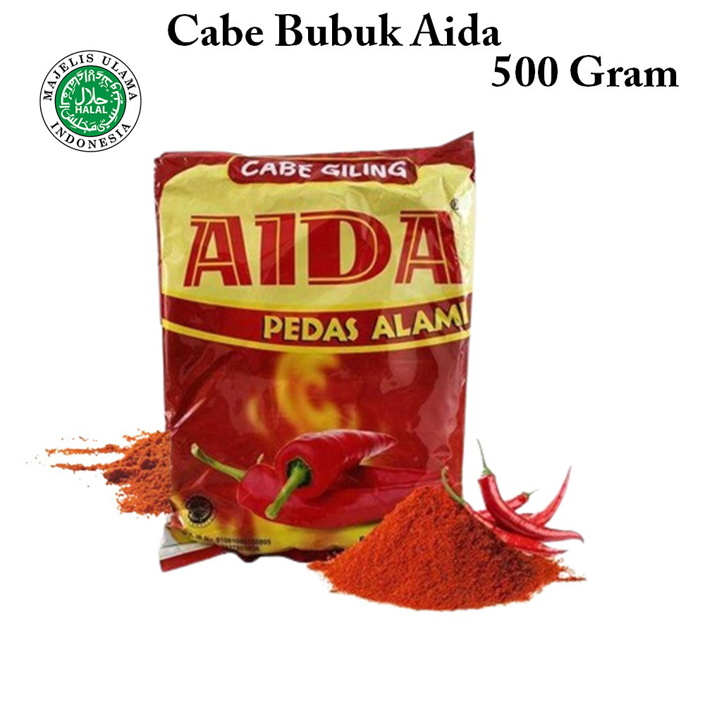 

Aida Bubuk Cabe 500 Gram Bubuk Cabe Super Pedas / Cabe Bubuk Asli Halus Cabe Kering Cabe Giling Best Seller Terbaru Promo