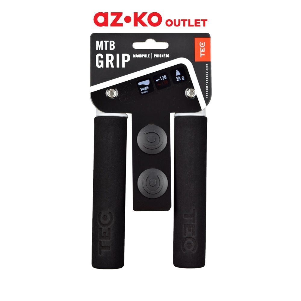 Tec Spumo Busa Grip Setang Sepeda Mtb - Hitam Foam Roller Tutup Stang Sepeda Busa Handlebar Hand Gri