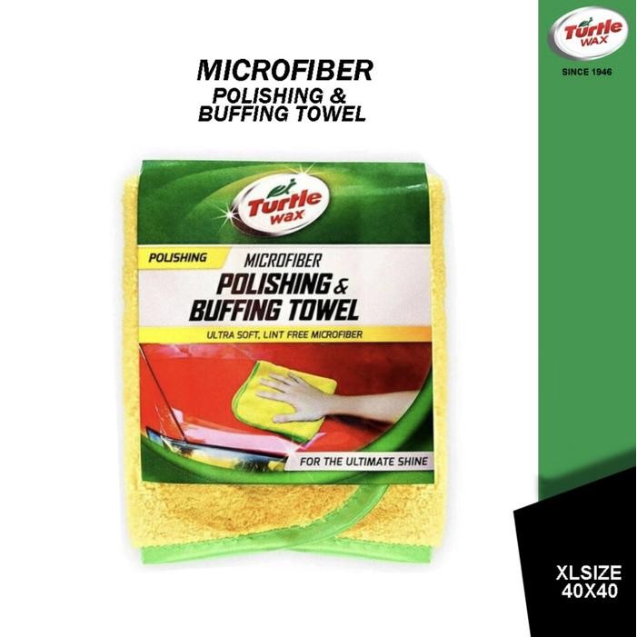 Turtle Wax Microfiber Polishing dan Buffing Towel 40x40cm Surabaya - Lama