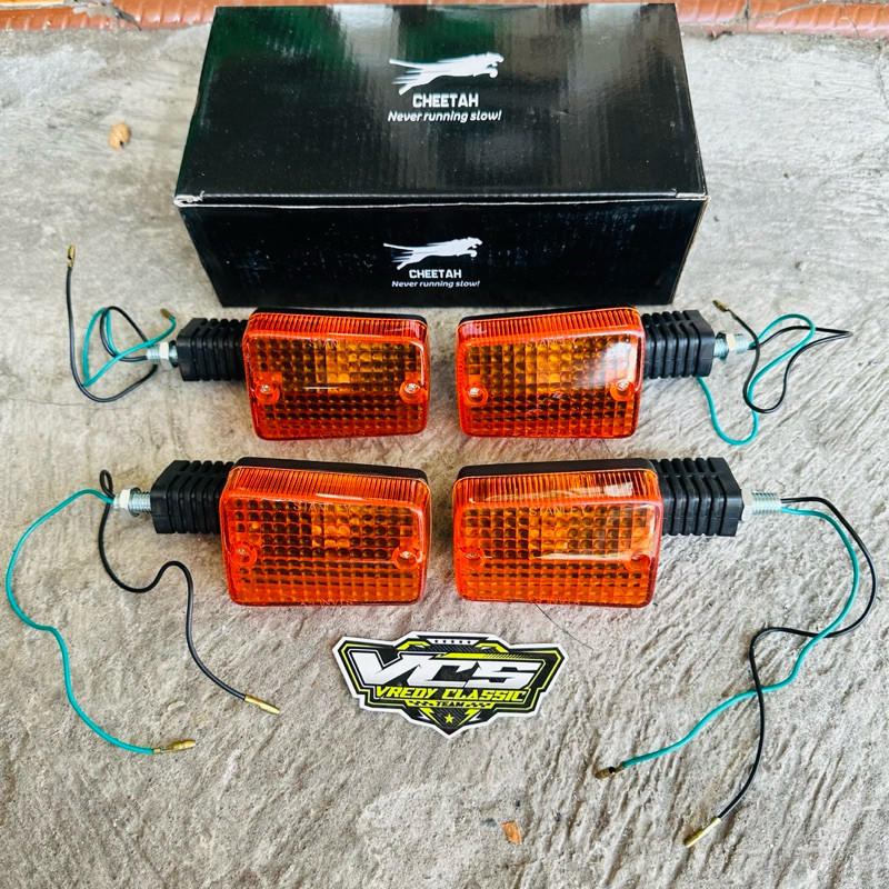 lampu sein sen riting honda WIN GL100 c700 supercup original  STANLEY ORIGINAL ritink hondawin gl100
