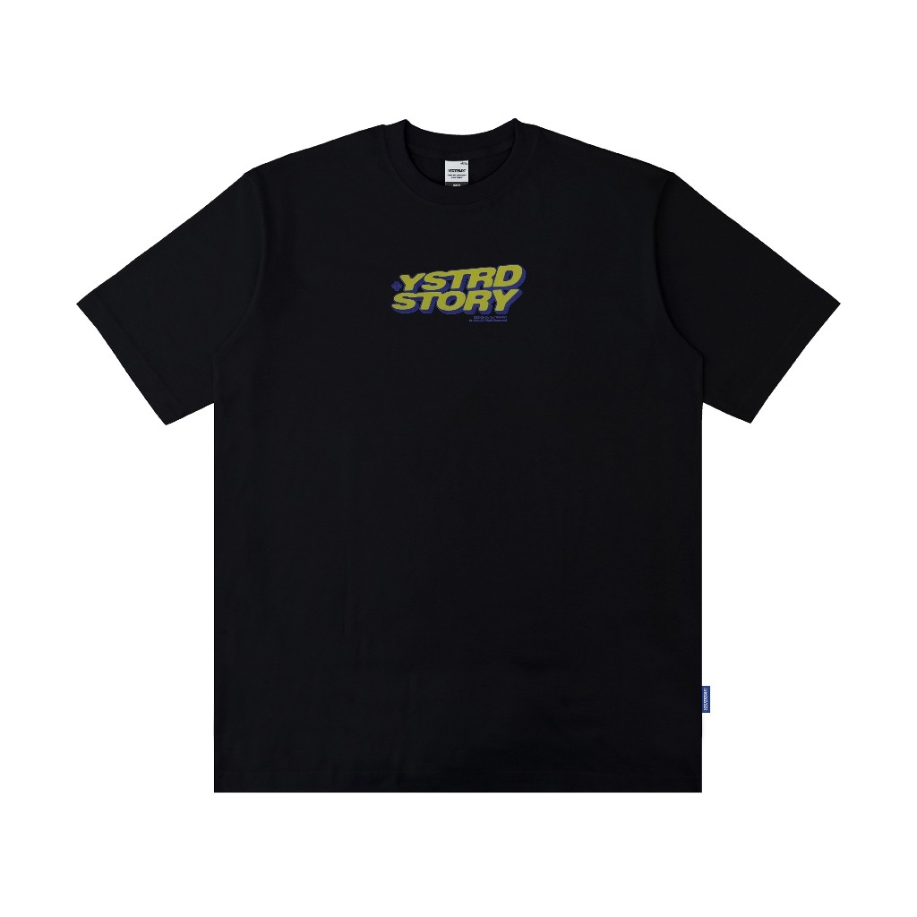 Yesterday – Baju Kaos Distro Pria Original 24s t shirt Pria Cowok Keren Hitam Dimension