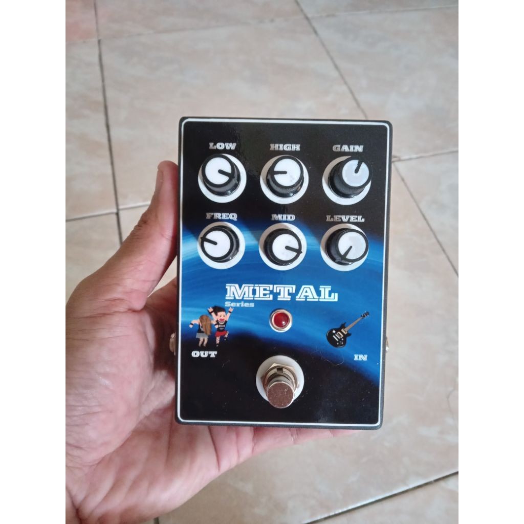 Efek Gitar Metal Distorsi METALZONE CO