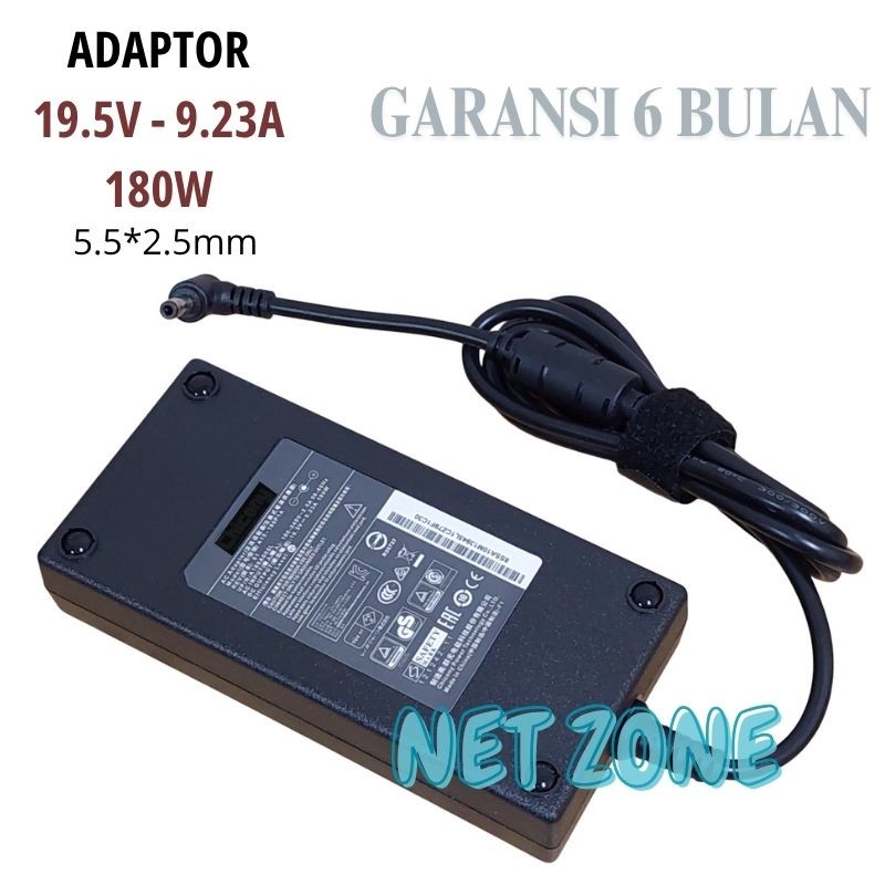 Charger Adaptor MSI Model CHICONY A15-180P1A 19.5V - 9.23A 180W -NZONE