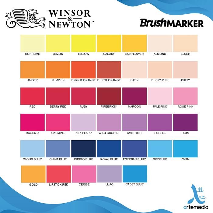 

Promo Brush Marker Winsor & Newton Promarker Brush Pen Dua Point Pena Kuas