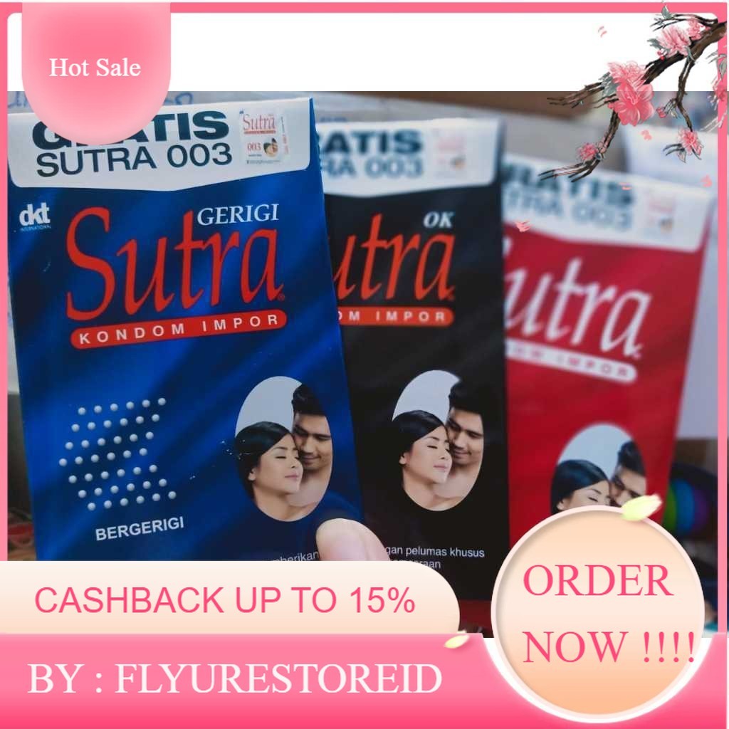 100% PRIVASI AMAN ! Isi 3 Pcs pengaman kesehatan hubungan intim Sutra Gerigi isi 3 Pcs Kondom BerGER