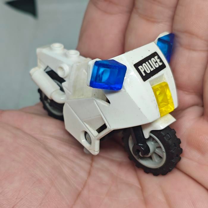 KYKY Figure Motor Police Bike Motorcycle Lego City Original Loosepack