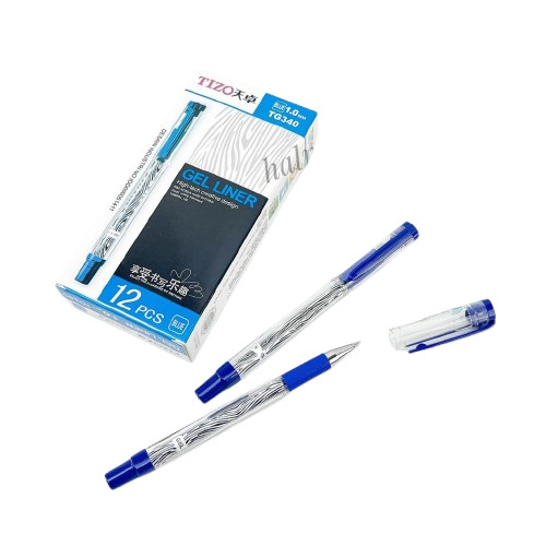 

TIZO Ballpoint gel Pena / Pulpen Gel TG340 1.0 - BLUE