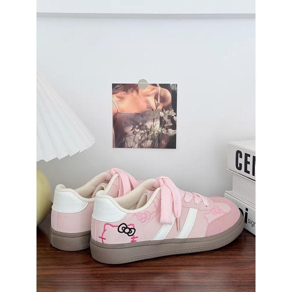 BEST SELLER` DISKON [COD]ASNK SEPATU SNEAKERS PINK KOREA STYLE SEPATU SNEAKERS WANITA KOREA CASUAL