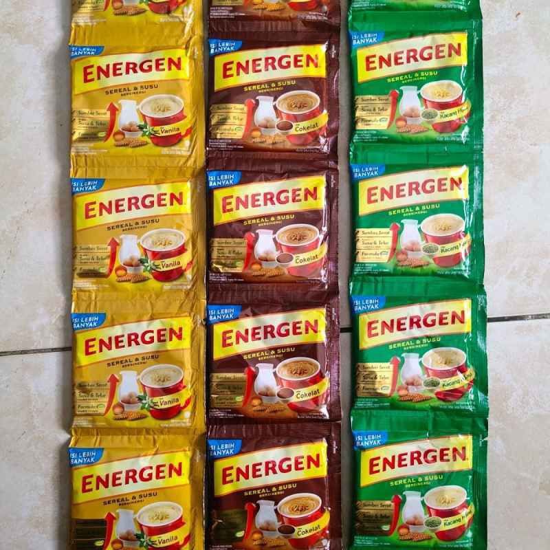 

Energen All Variant 30 gr Isi 10 Sachet Sereal nRenceng