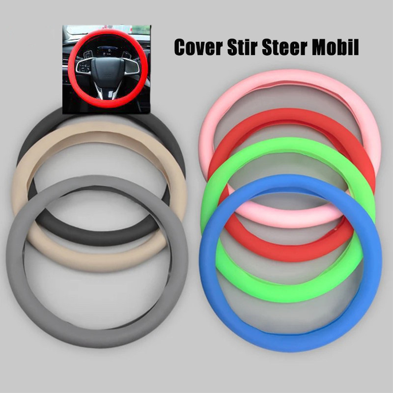 [PREMIUM ORIGINAL] 【Ready】Sarung Stir Mobil Silikon Cover Stir Steer Mobil Bahan silicon Silikon imp