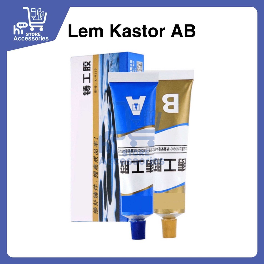 

HSA - Lem Kastor AB / Lem Anti Bocor Penambal Besi Steel Metal