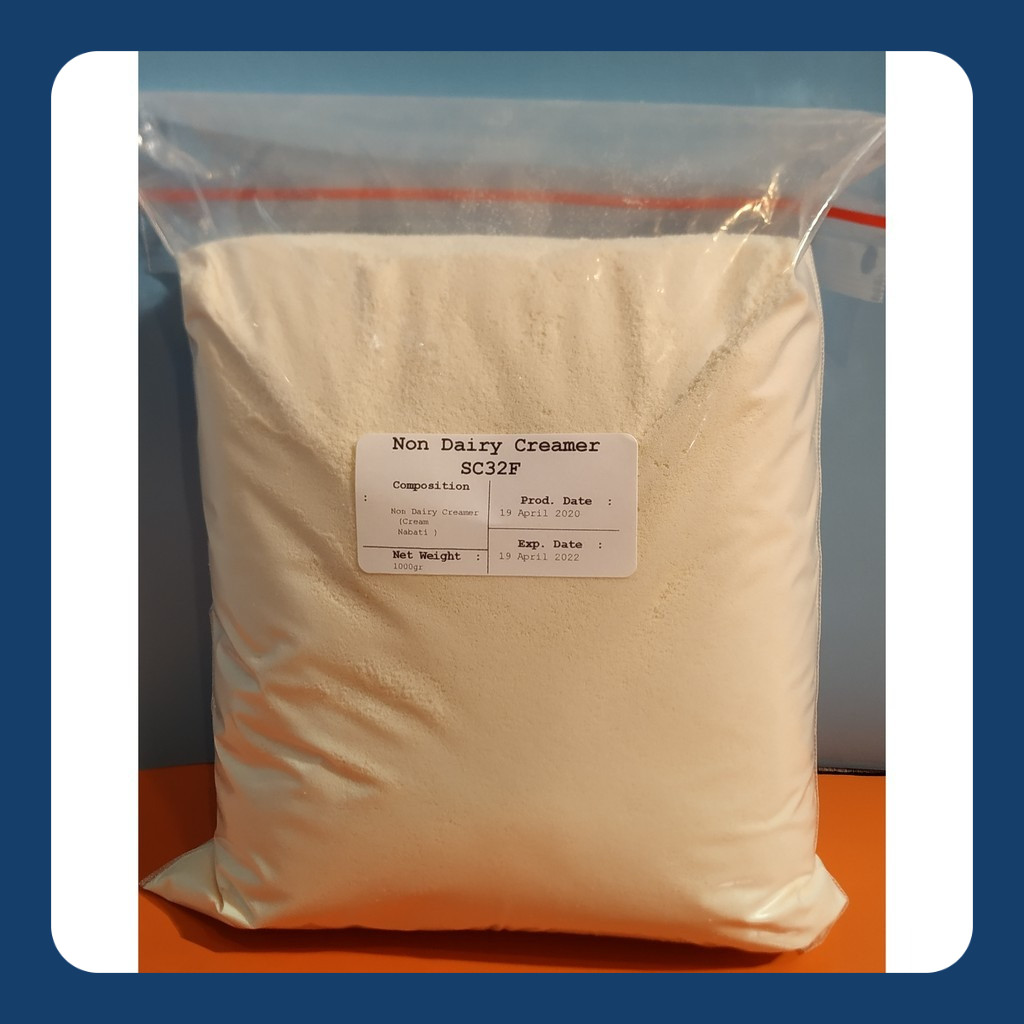 

NON DAIRY CREAMER / BUBUK KRIMER SANTOS SCP32F @1000GR / @1KG