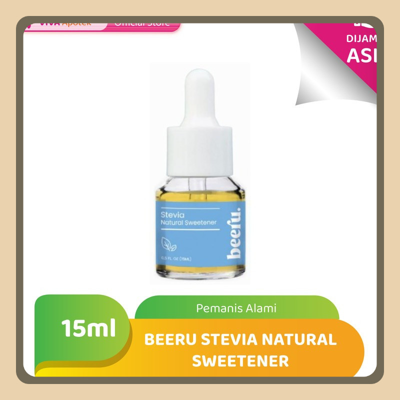 

Beeru Stevia Natural Sweetener Pemanis Alami (15 ml)