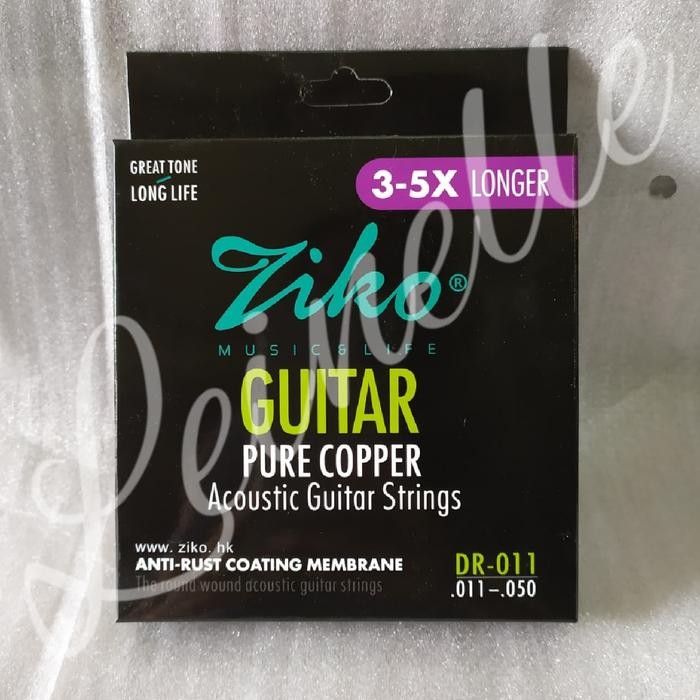 Senar akustik Ziko 011-050 Anti Rust Coating Membrane (Anti Karat)