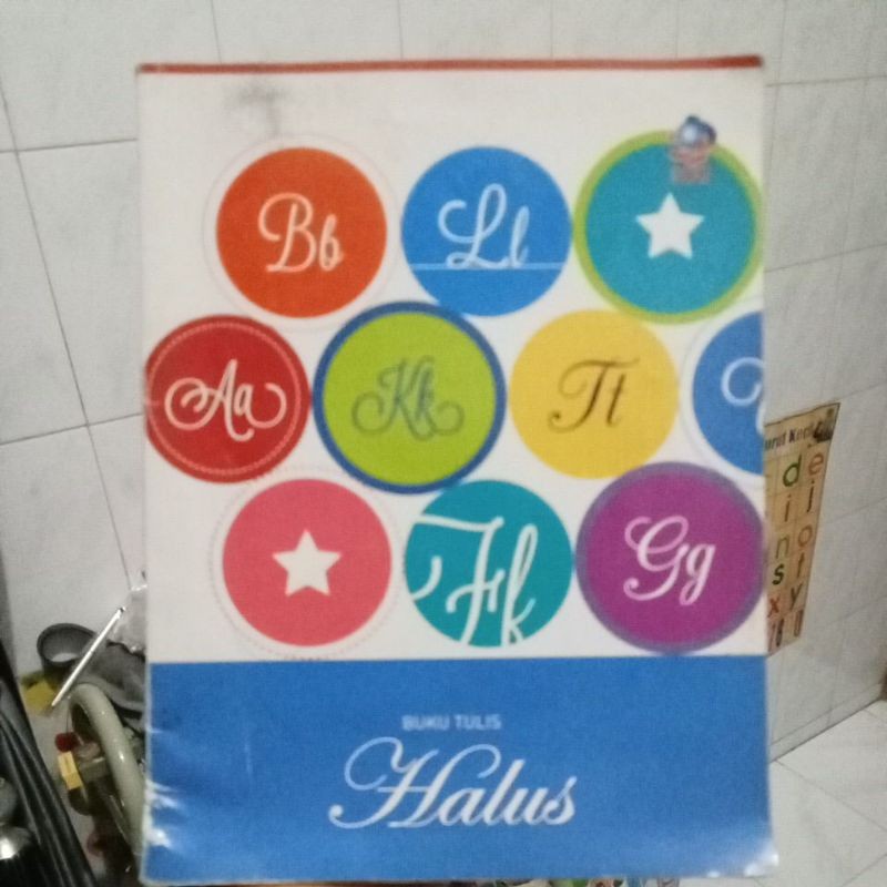 

Buku TULIS/HALUS