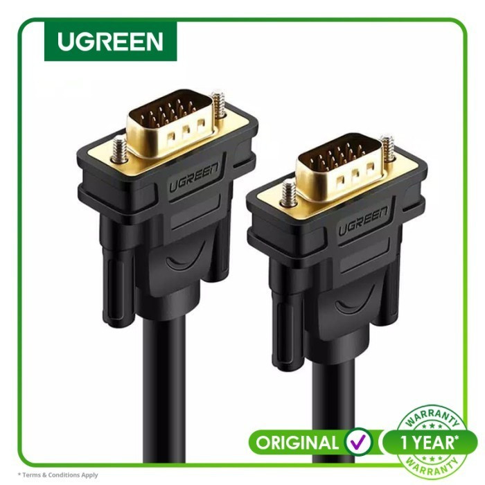 Kabel UGreen 11646 VGA Male to Male 2Meter - Kabel Vga 11646