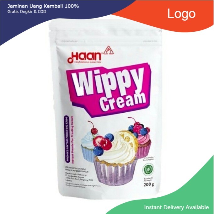 

Haan Wippy Cream Pouch 200gr