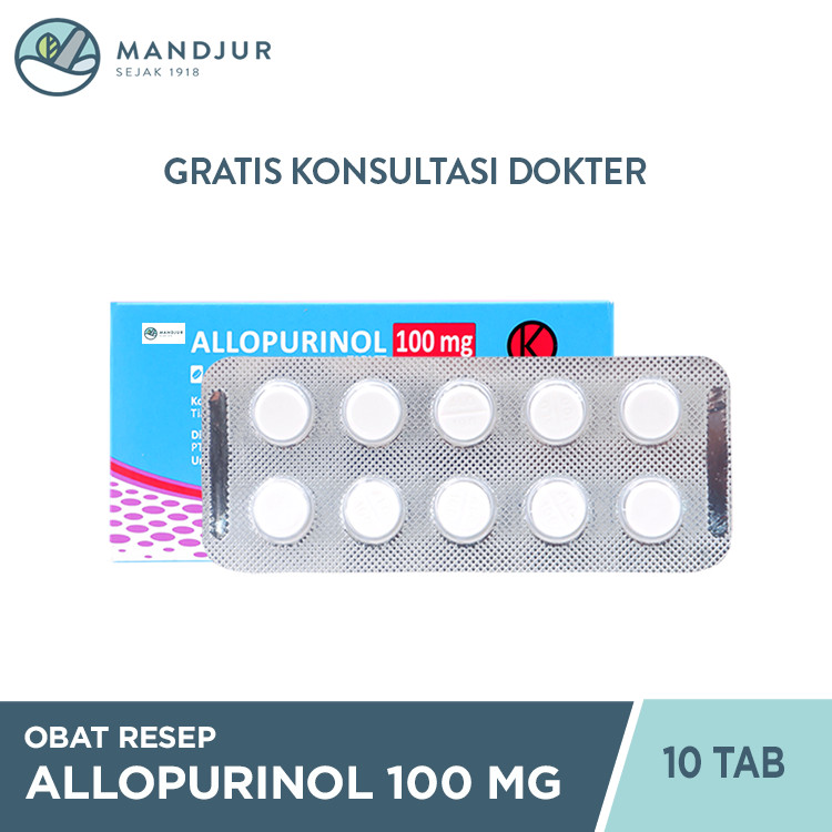 Allopurinol Hexpharm 100 mg 10 Tablet