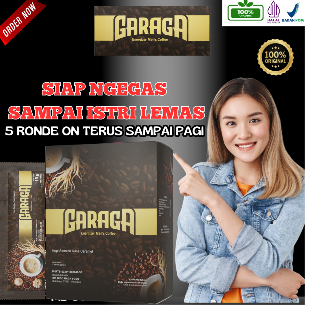 

G-MAX Kopi Ginseng Stamina Pria Tahan Lama BPOM