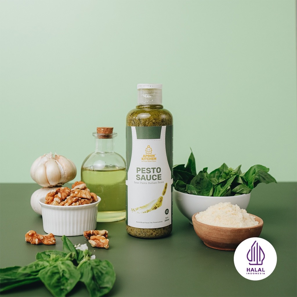 

Apron Kitchen Pesto Sauce Bumbu Masak Pasta Italia 250ml
