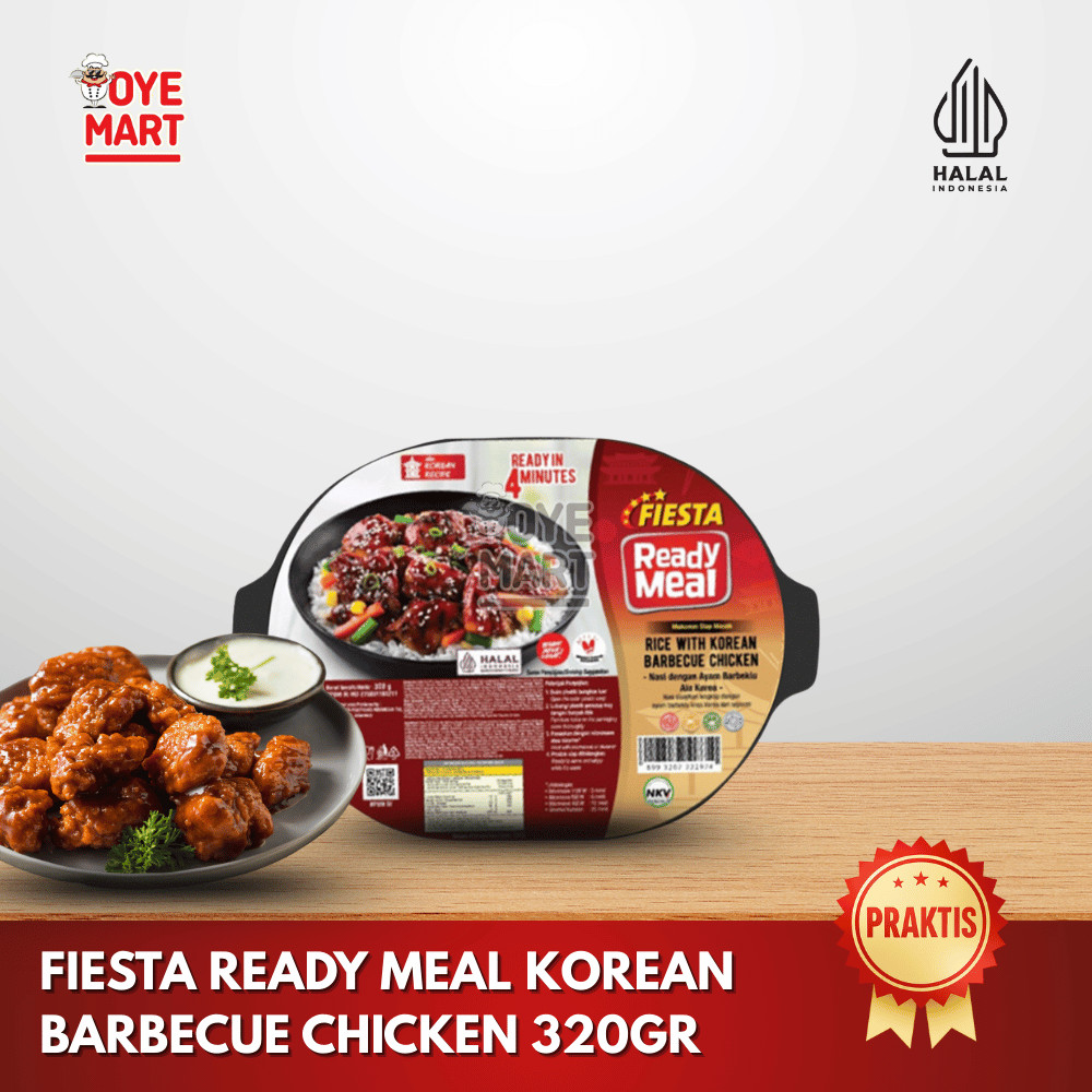 

FIESTA READY MEAL KOREAN BARBECUE CHICKEN 320GR