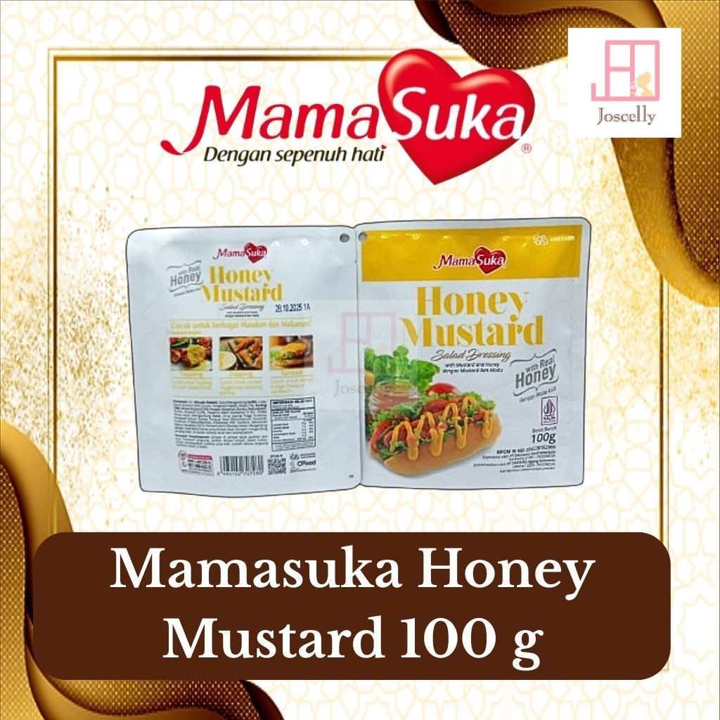 

JOSCELLY.ID MAMASUKA Honey Mustard Salad Dressing 100 gr