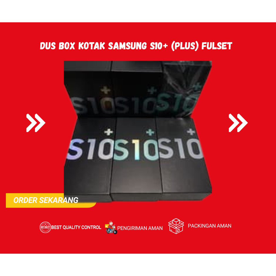 

Dus Box Kotak Samsung S10+ (PLUS) FULLSET/BOX ONLY